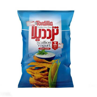 ترددیلا چیپس ذرت طعم ماست و موسیر 100 گرم